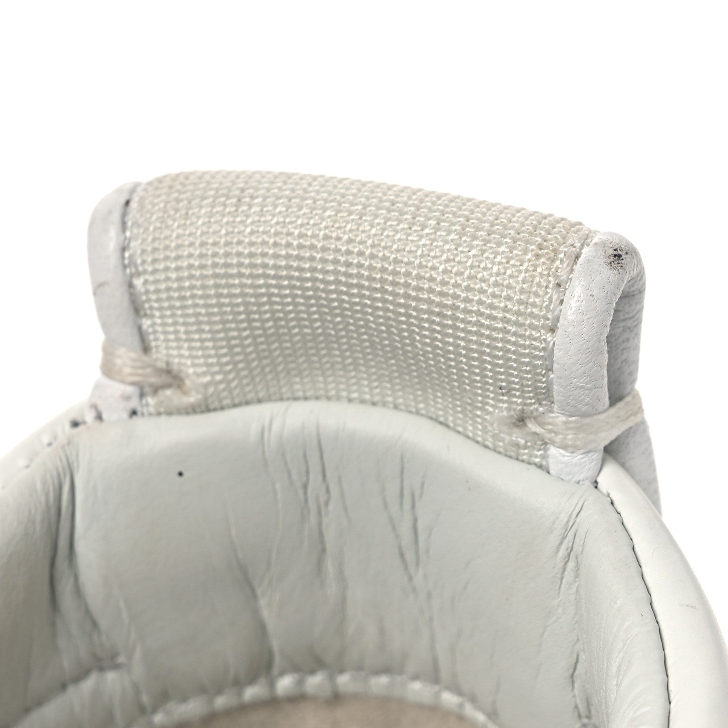 Christian Louboutin Calfskin Mens Louis Junior Orlato Flat Sneakers 43.5 White Blue 11 of 11