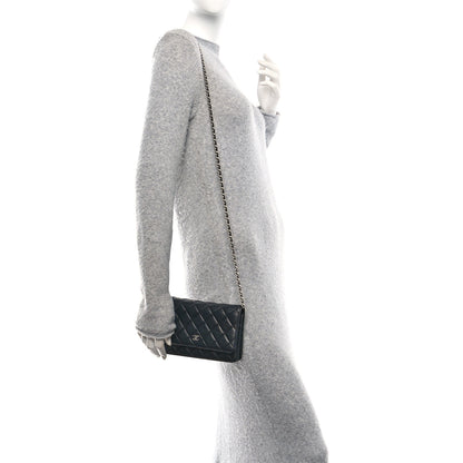 Chanel Caviar Quilted Wallet On Chain WOC Black 2 of 14