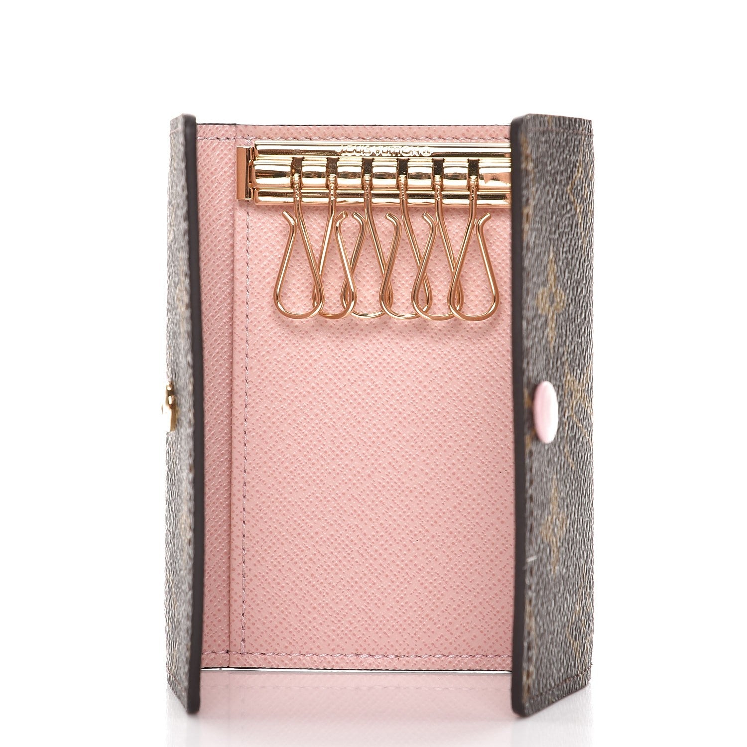 Louis Vuitton Monogram Multicles 6 Key Holder Rose Ballerine 6 of 7