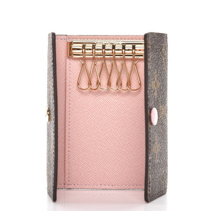 Louis Vuitton Monogram Multicles 6 Key Holder Rose Ballerine 6 of 7