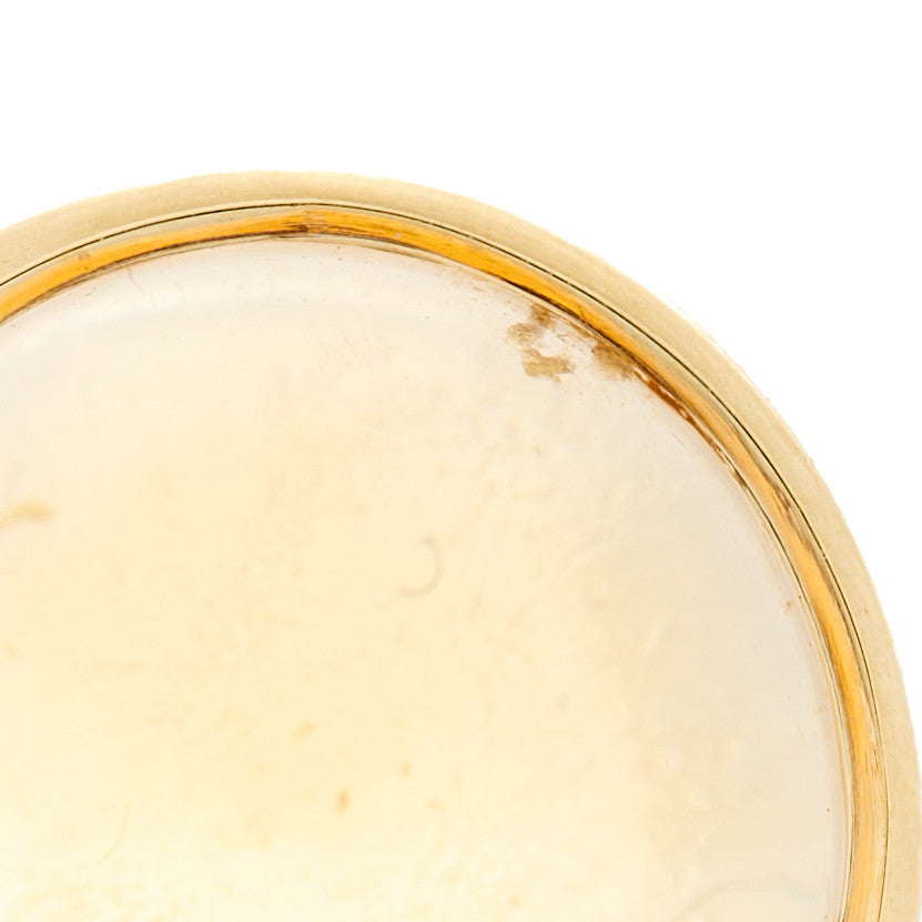18K Yellow Gold Citrine Paloma Picasso Olive Leaf Earrings