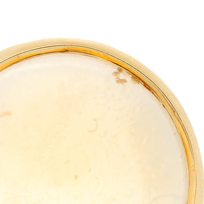 Tiffany 18K Yellow Gold Citrine Paloma Picasso Olive Leaf Earrings 3 of 4