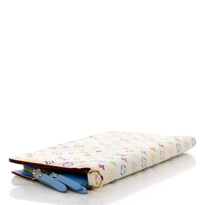 Louis Vuitton Monogram Multicolor Insolite Wallet White Raisin 4 of 8