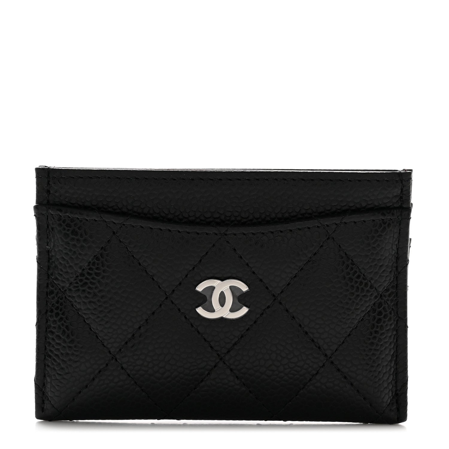 Chanel Caviar Quilted Card Holder Black 1 of 9