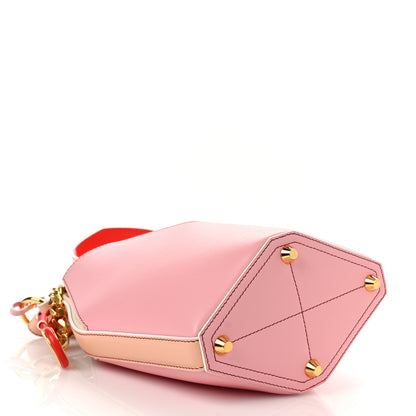 Alexander McQueen Calfskin Small Bucket Bag Pink 4 of 7