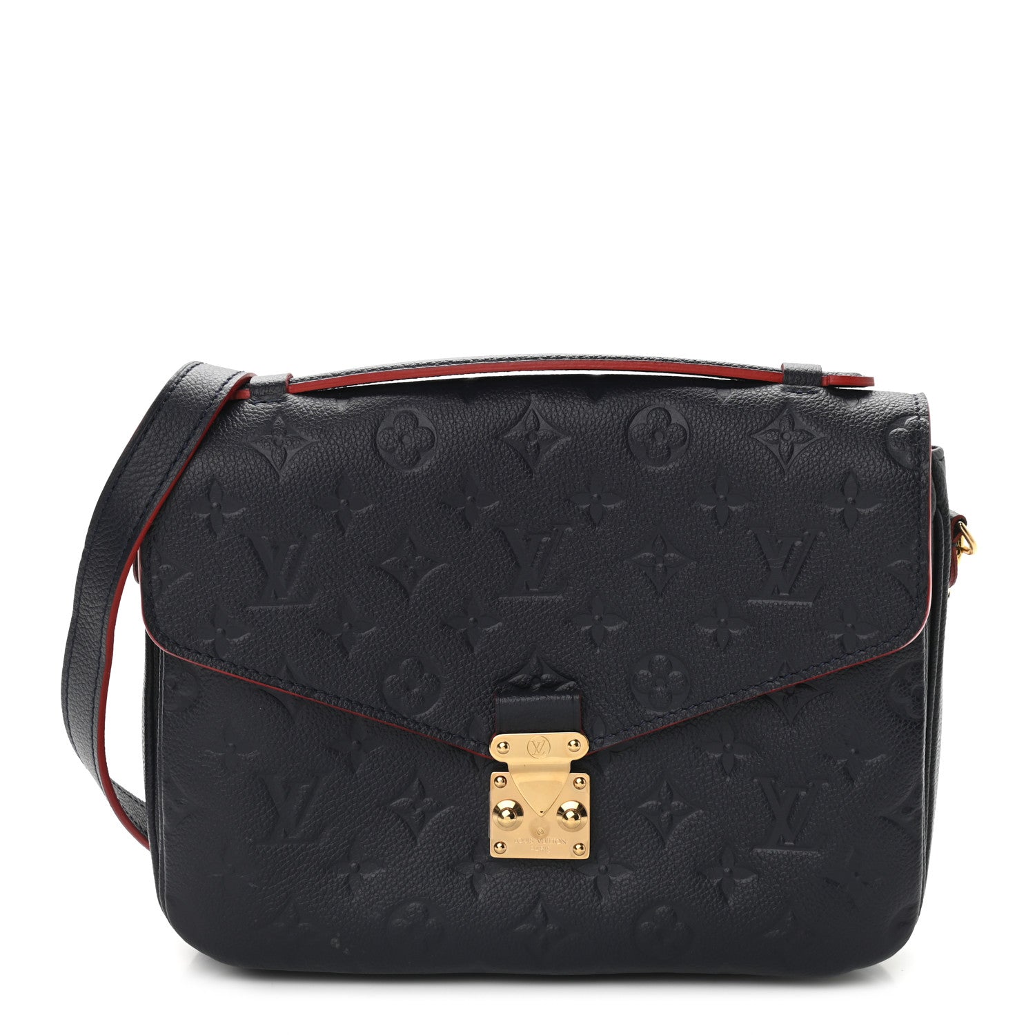 Louis Vuitton Empreinte Pochette Metis Marine Rouge 1 of 9