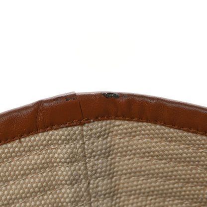 Burberry Canvas Logo Print Bucket Hat M Natural Tan 11 of 12