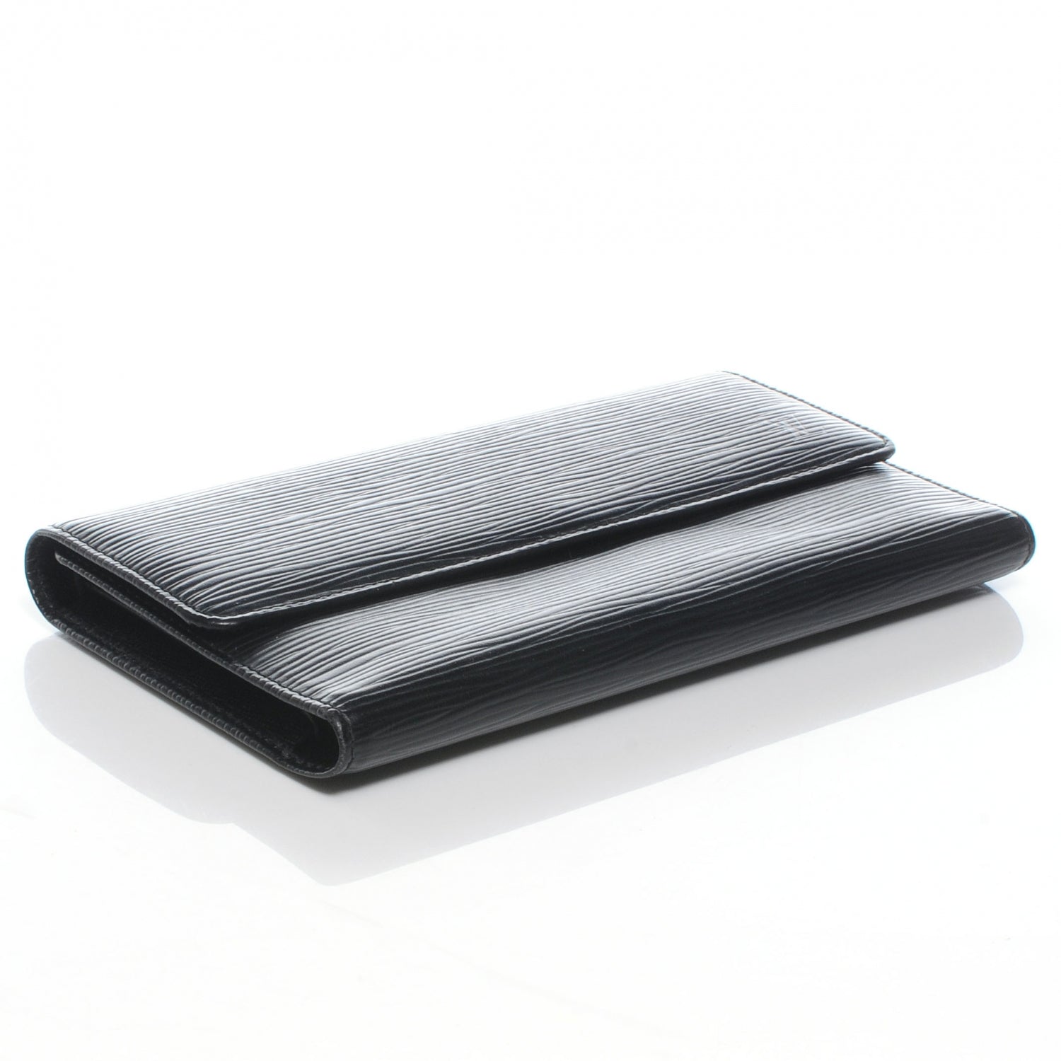 Louis Vuitton Epi Porte Tresor International Wallet Black 4 of 7