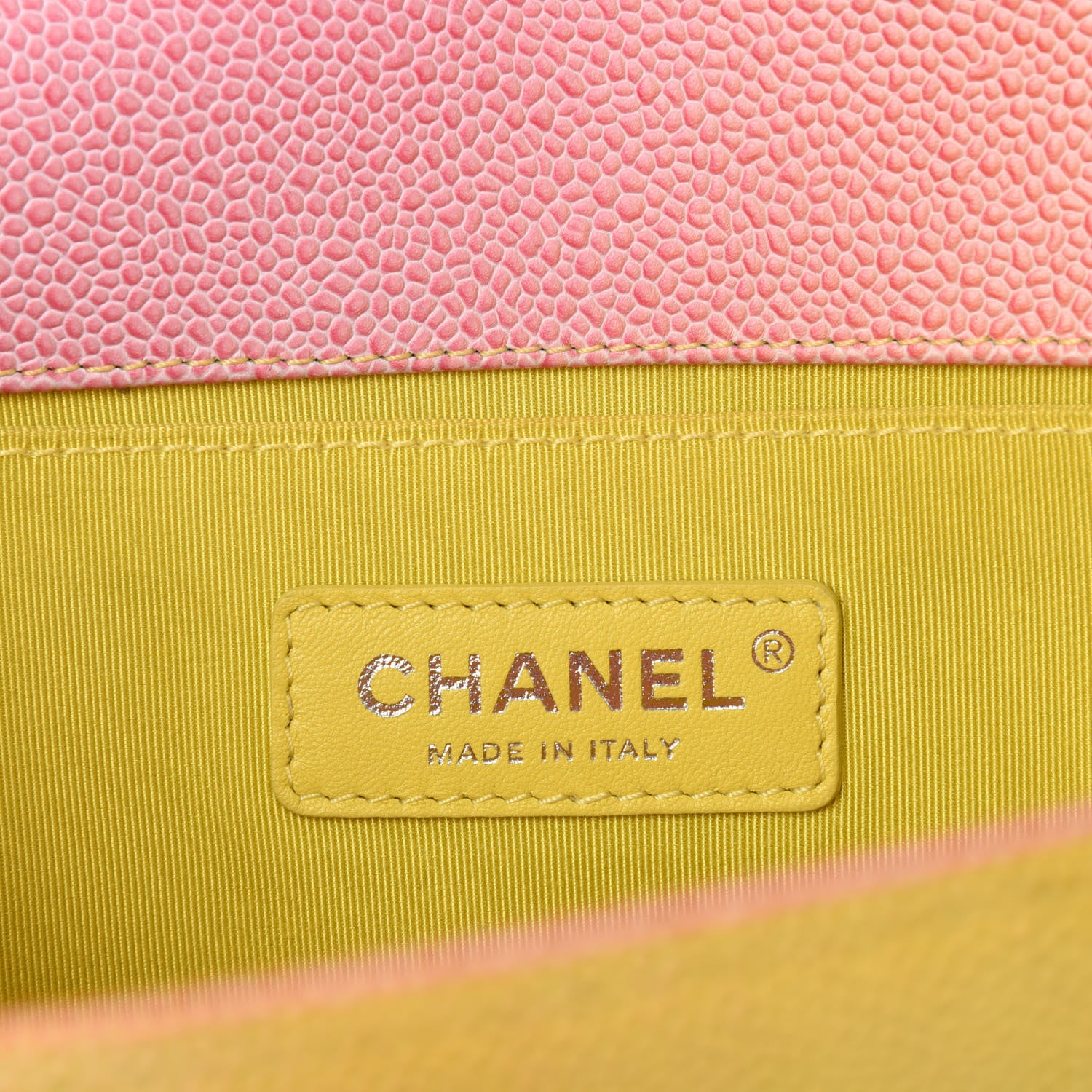 Chanel Caviar Quilted Medium Cuba Rainbow Boy Flap Multicolor 8 of 10