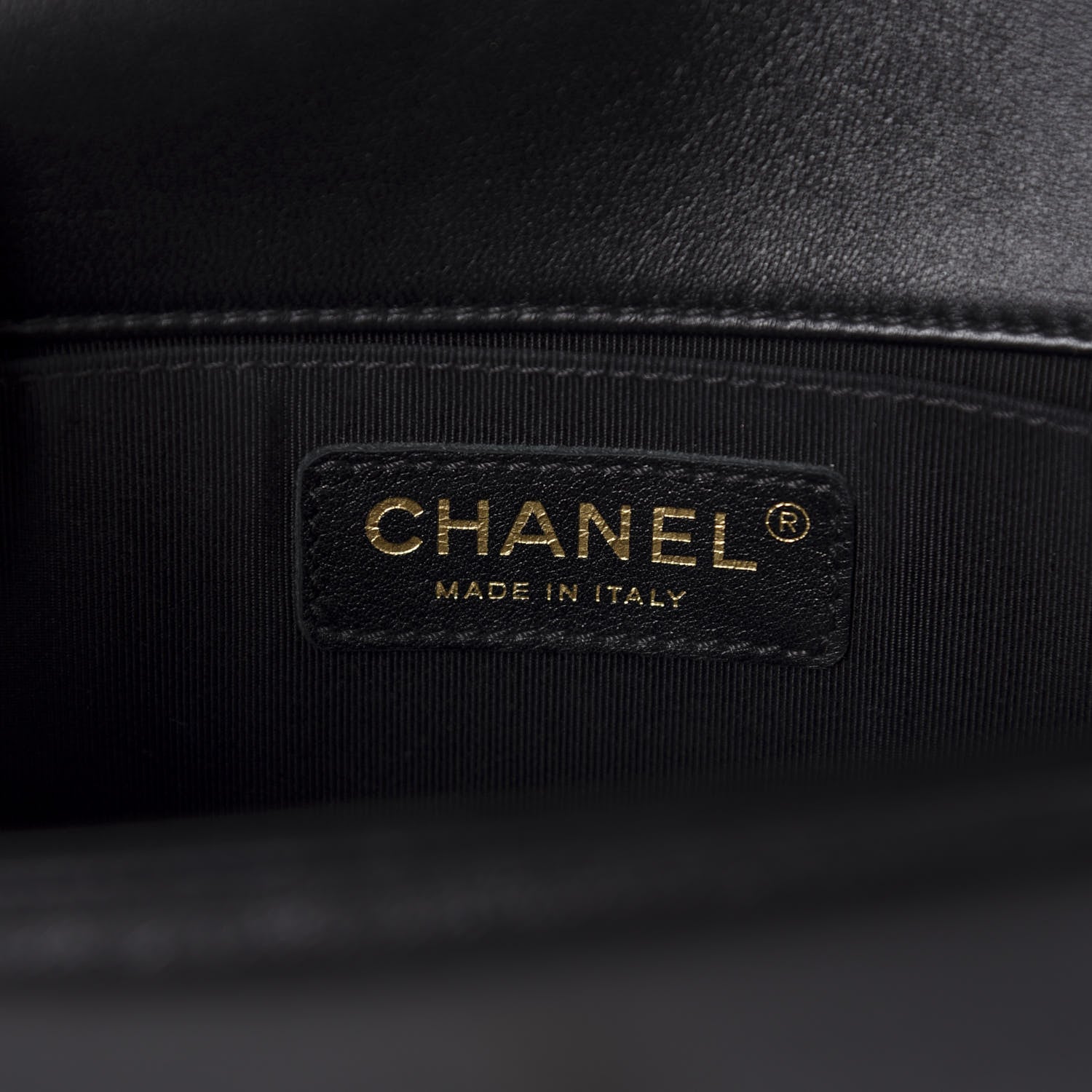 Chanel Lambskin Quilted Small Boy Flap Black 8 of 11