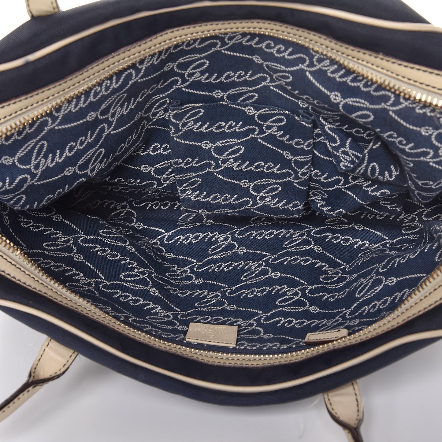 Canvas Boulevard Boston Navy Cream