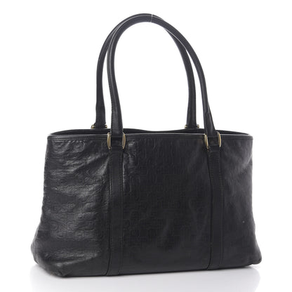 Gucci Calfskin Horsebit Embossed Joy Tote Black 3 of 10