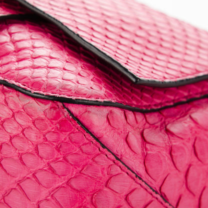 Proenza Schouler Python PS Courier Bag Hot Pink 7 of 7