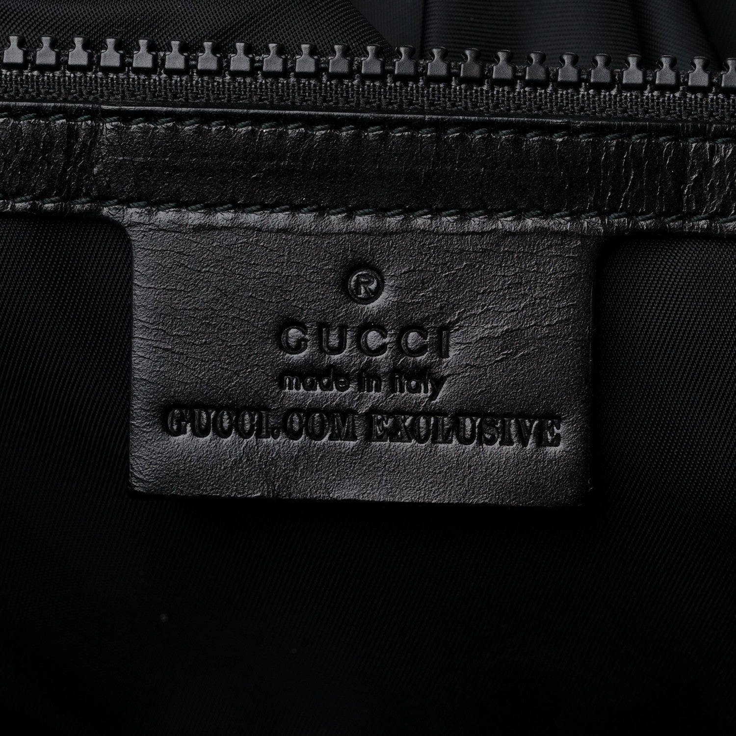 Gucci Techno Canvas Web Double Buckle Backpack Blue 6 of 11