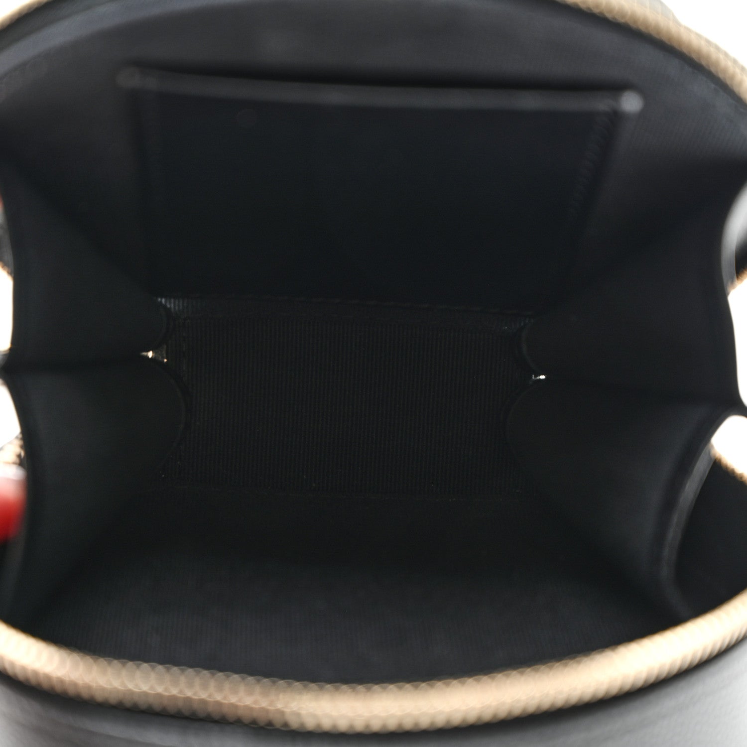 Chanel Caviar Quilted Round Coco Clutch With Chain Black 5 of 9