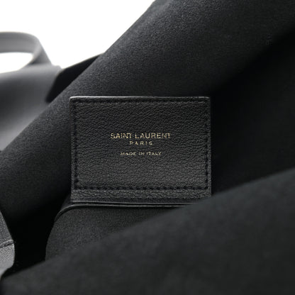 Saint Laurent Calfskin Large Shopping Tote Black 7 of 12