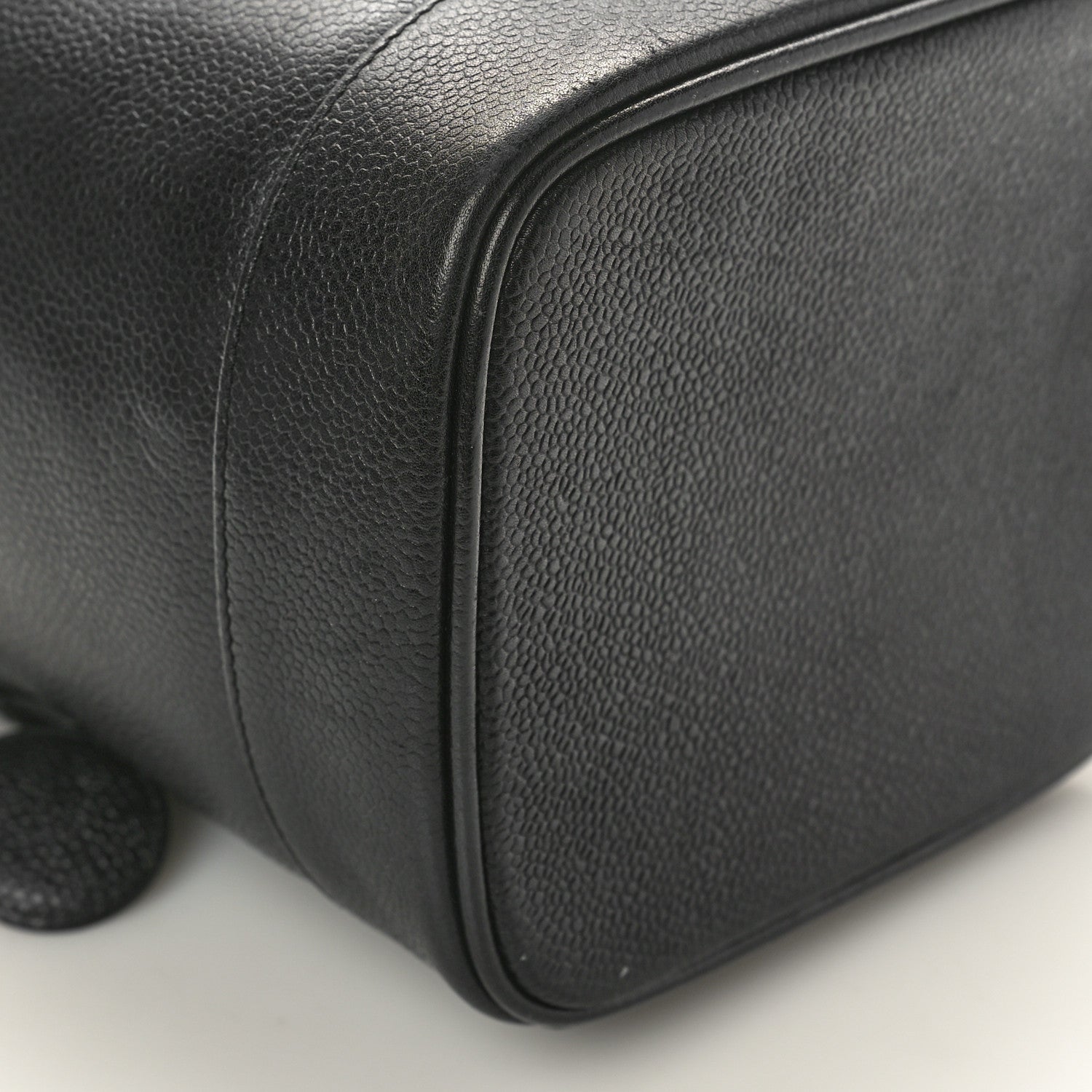 Chanel Caviar Vanity Cosmetic Case Black 9 of 10