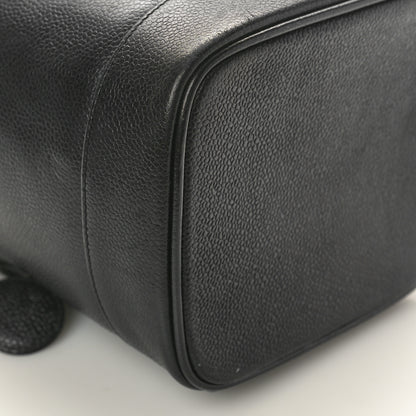 Chanel Caviar Vanity Cosmetic Case Black 9 of 10