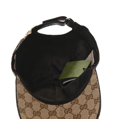 Gucci Monogram Web Baseball Hat L Beige Cocoa 6 of 8