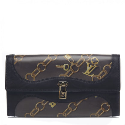 Louis Vuitton Monogram Charms Cabas Porte-Monnaie Wallet Brown 1 of 7