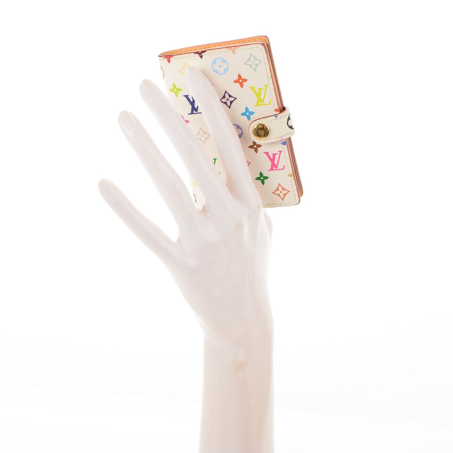 Monogram Multicolor Carnet de Bal Mini Agenda Cover White