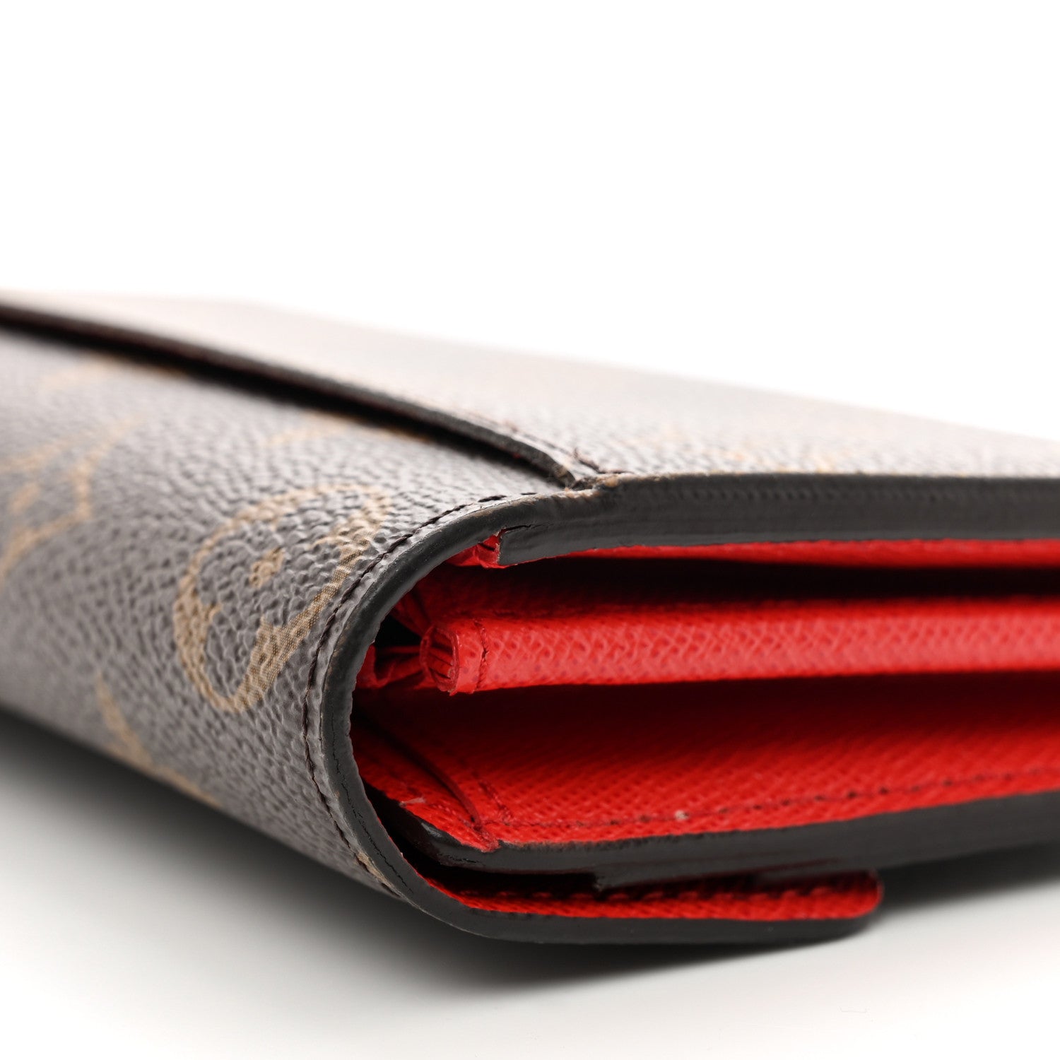 Louis Vuitton Monogram Sarah Wallet NM Poppy 7 of 8