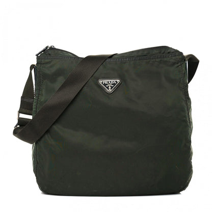Prada Tessuto Nylon Hobo Green 1 of 18