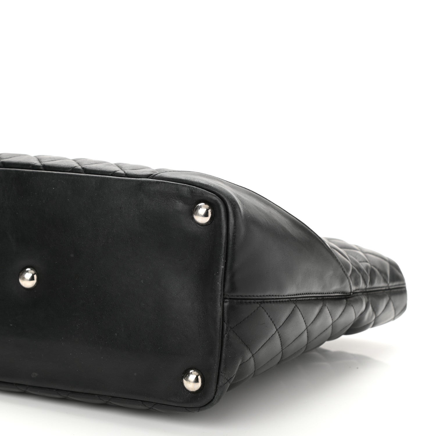 Chanel Calfskin Quilted Large Cambon Tote Black 8 of 8