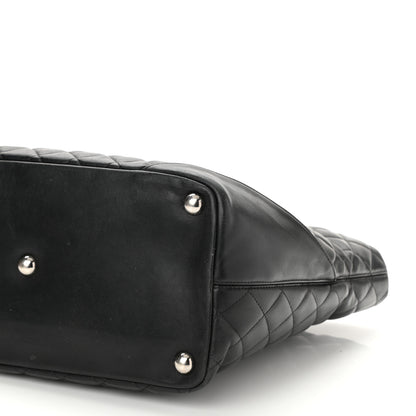 Chanel Calfskin Quilted Large Cambon Tote Black 8 of 8