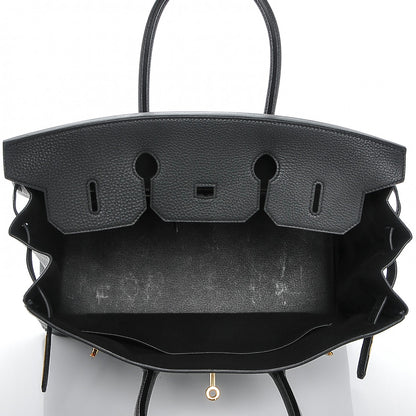 Hermes Togo Birkin 35 Plomb 23 of 25
