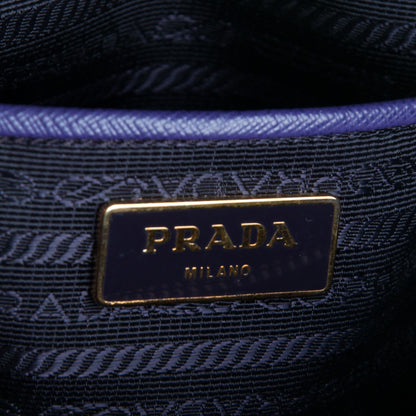 Prada Saffiano Lux Medium Promenade Tote Viola 6 of 7