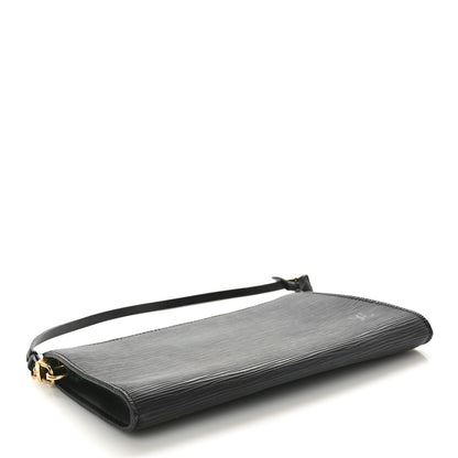Louis Vuitton Epi Pochette Accessories 24 Black 4 of 9