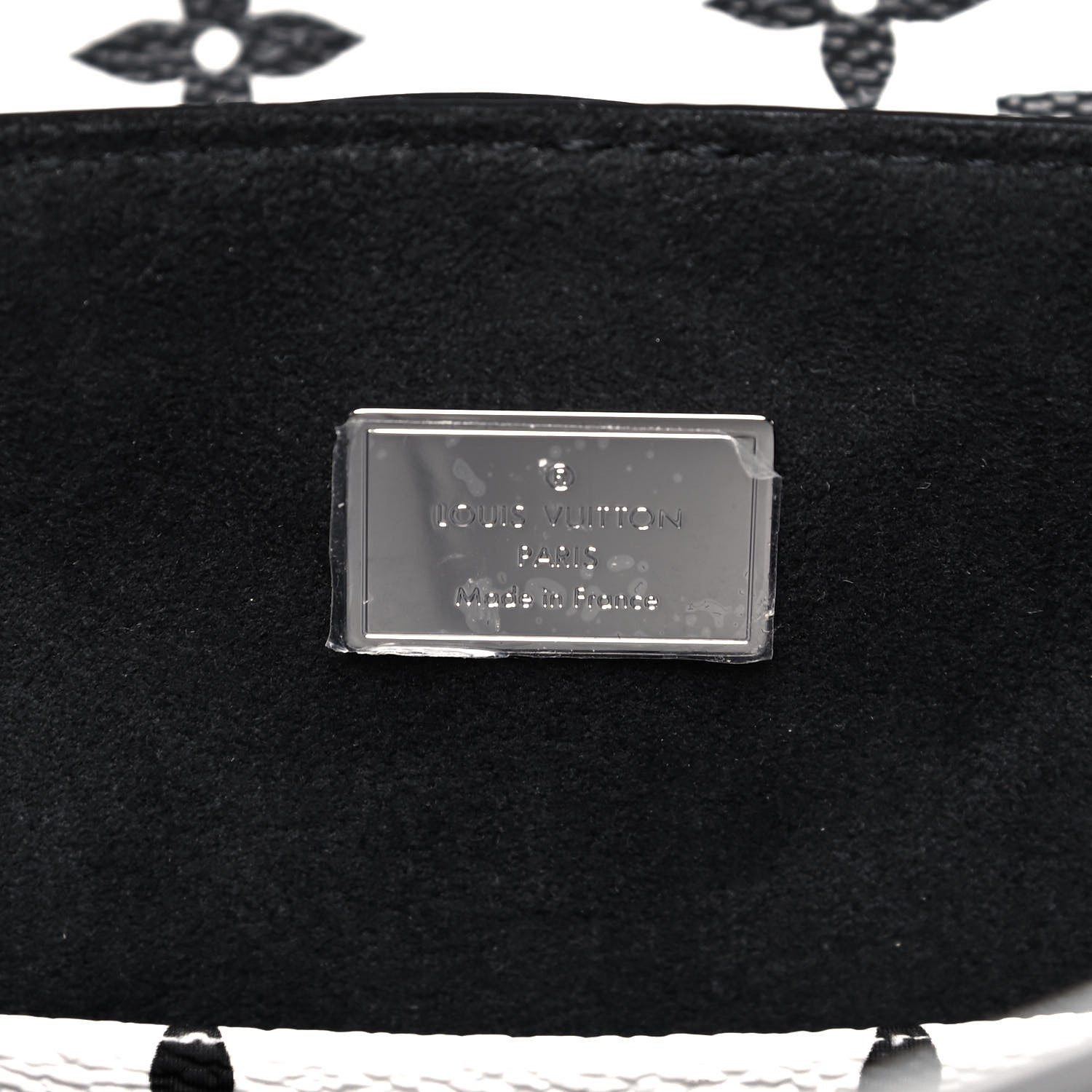 Louis Vuitton Patent Monogram Hot Springs Backpack Black White 8 of 9