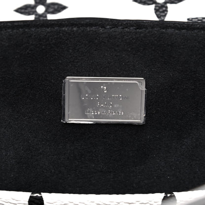 Louis Vuitton Patent Monogram Hot Springs Backpack Black White 8 of 9