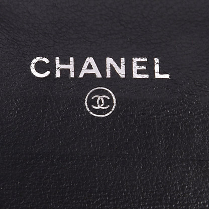 Chanel Lambskin Quilted Flap Card Holder Black 6 of 8