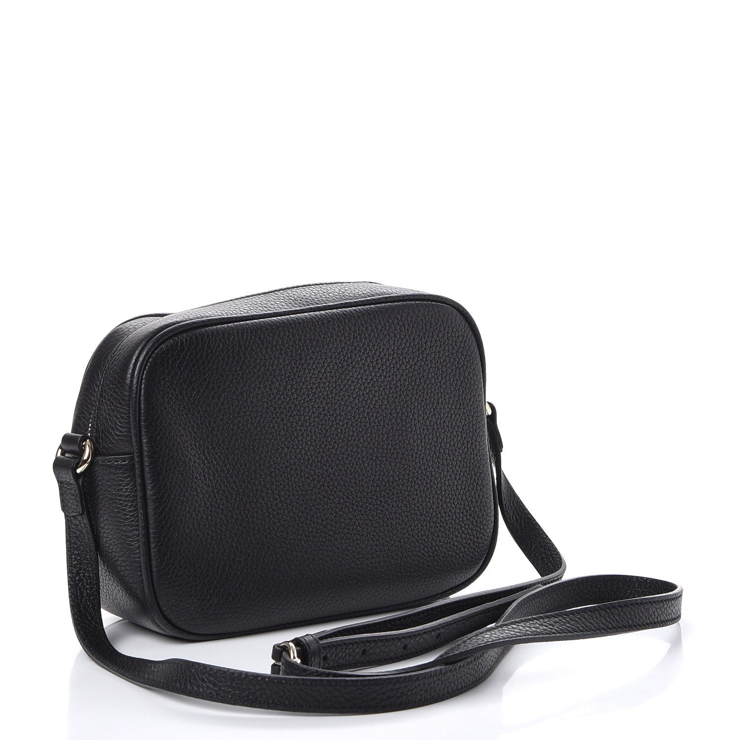 Gucci Pebbled Calfskin Small Soho Disco Bag Black 3 of 7