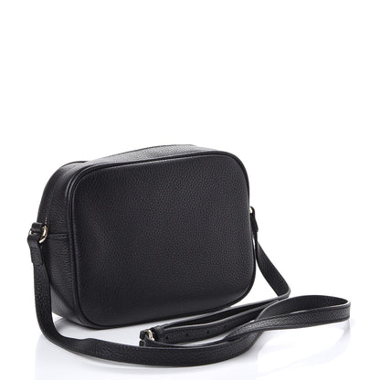 Gucci Pebbled Calfskin Small Soho Disco Bag Black 3 of 7