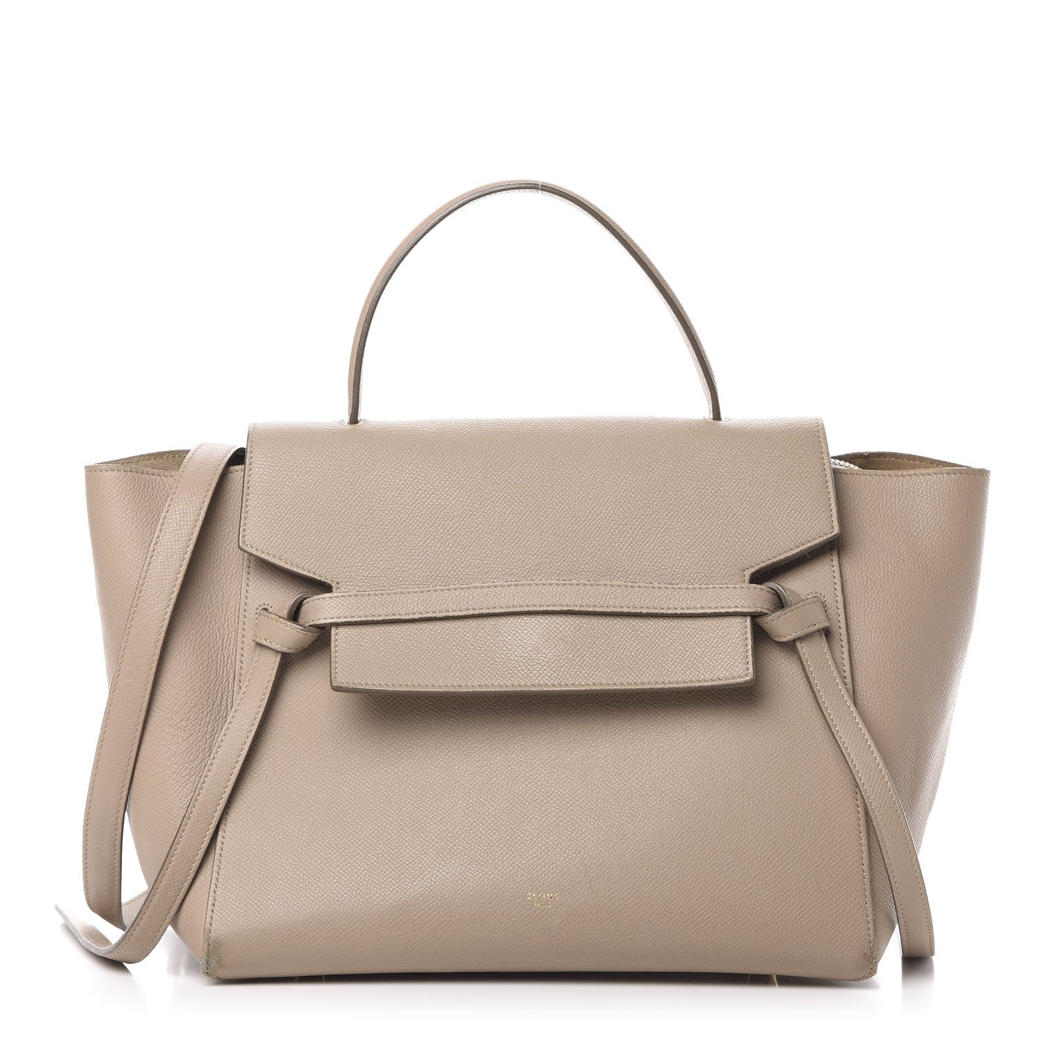 Celine Grained Calfskin Mini Belt Bag Light Taupe 1 of 23