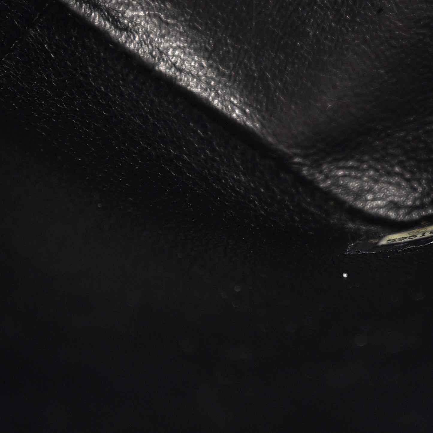 Lambskin Quilted Medallion Tote Black