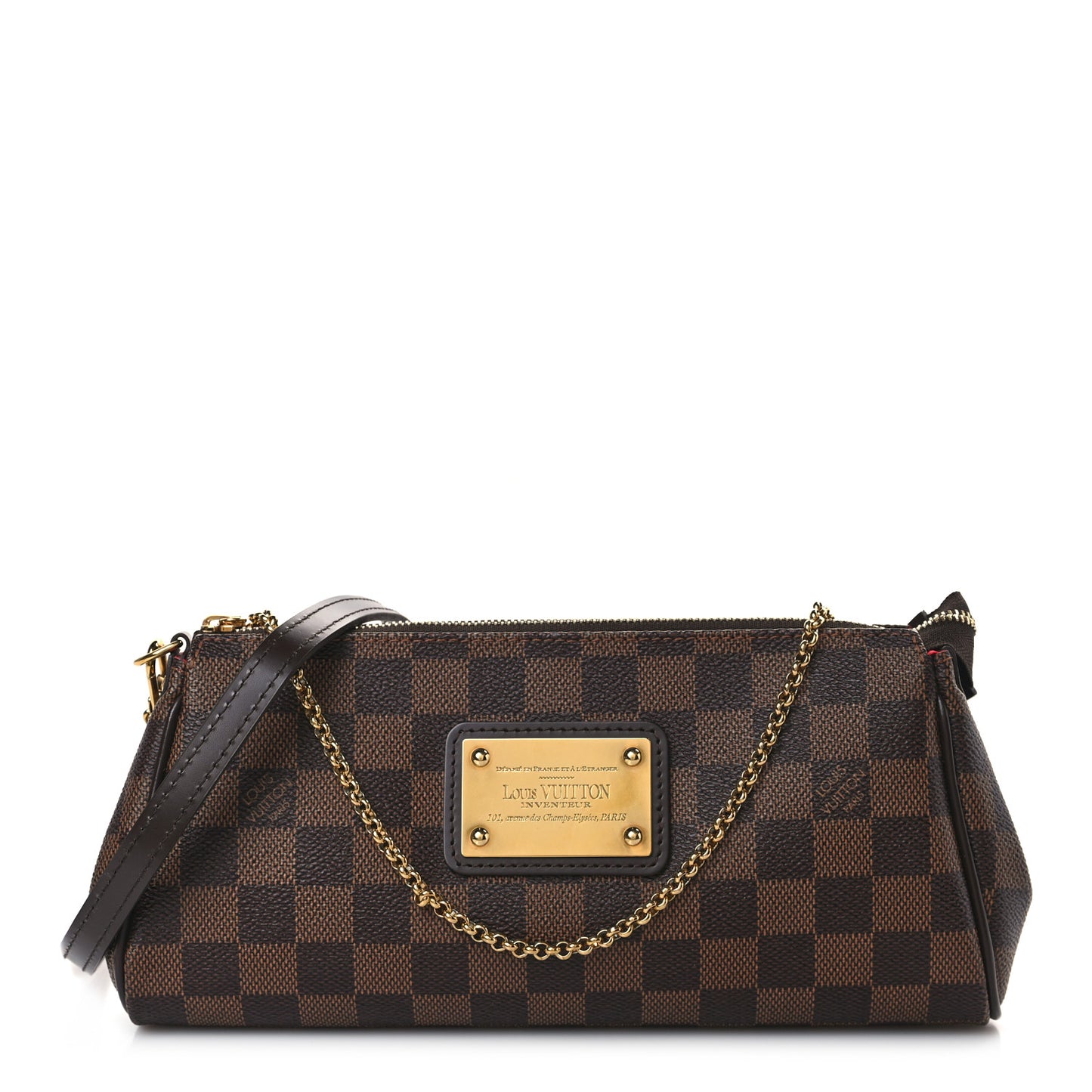 Damier Ebene Eva Clutch