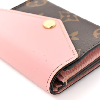 Louis Vuitton Monogram Zoe Wallet Rose Ballerine 10 of 11