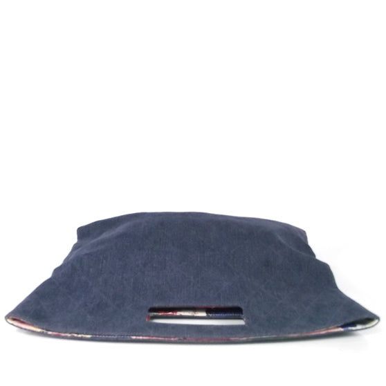 Chanel Denim Convertible Clutch Bag 4 of 8