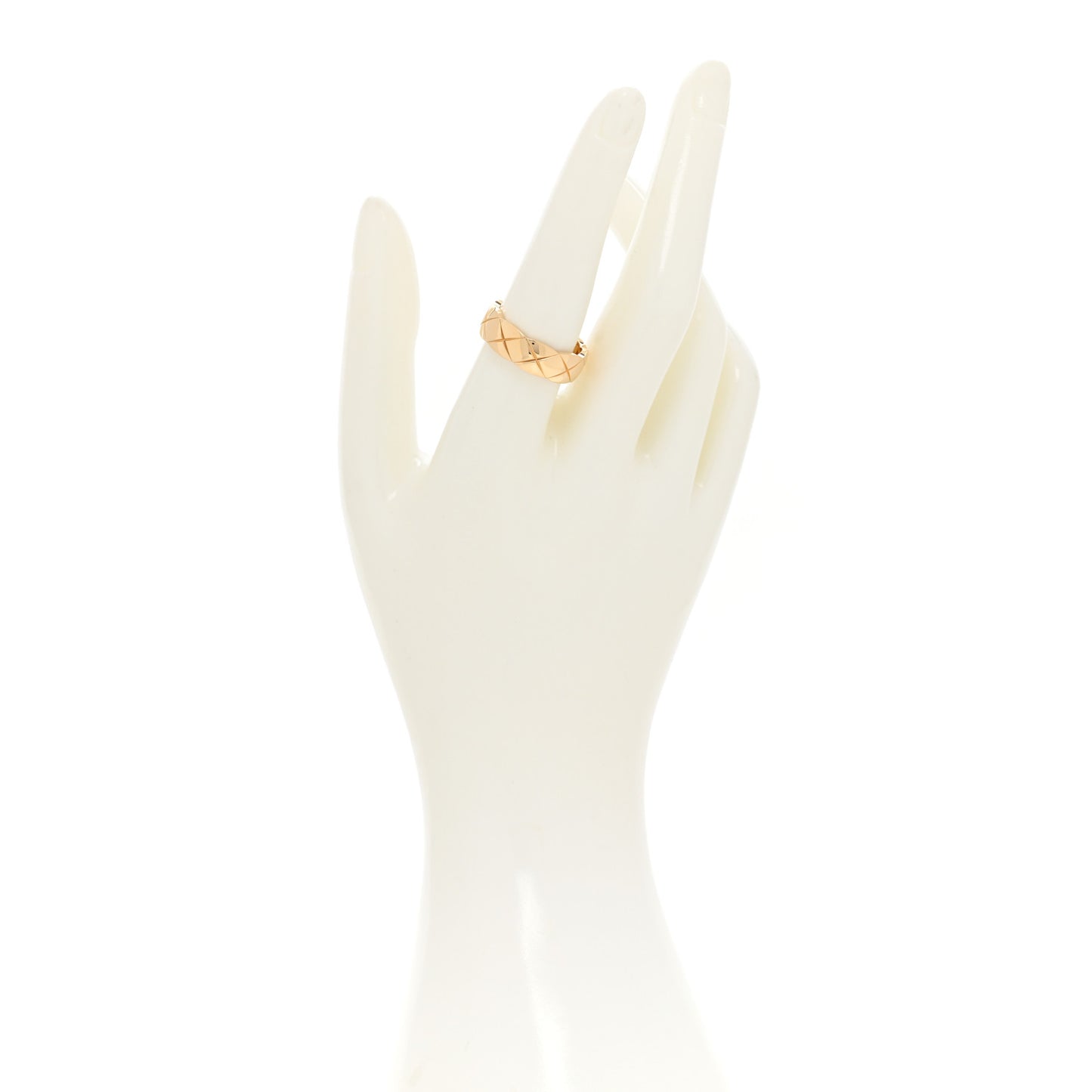 18K Yellow Gold Small Coco Crush Ring 58 8.5