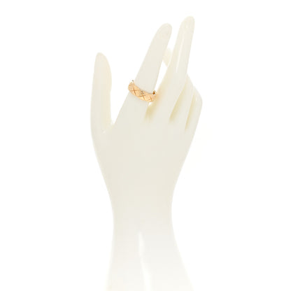 Chanel 18K Yellow Gold Small Coco Crush Ring 58 8.5 2 of 6