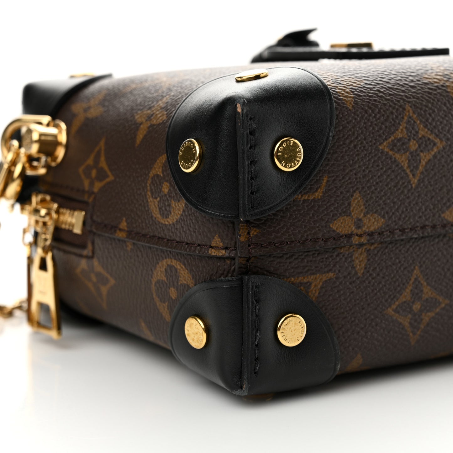 Monogram Petite Malle Souple Black