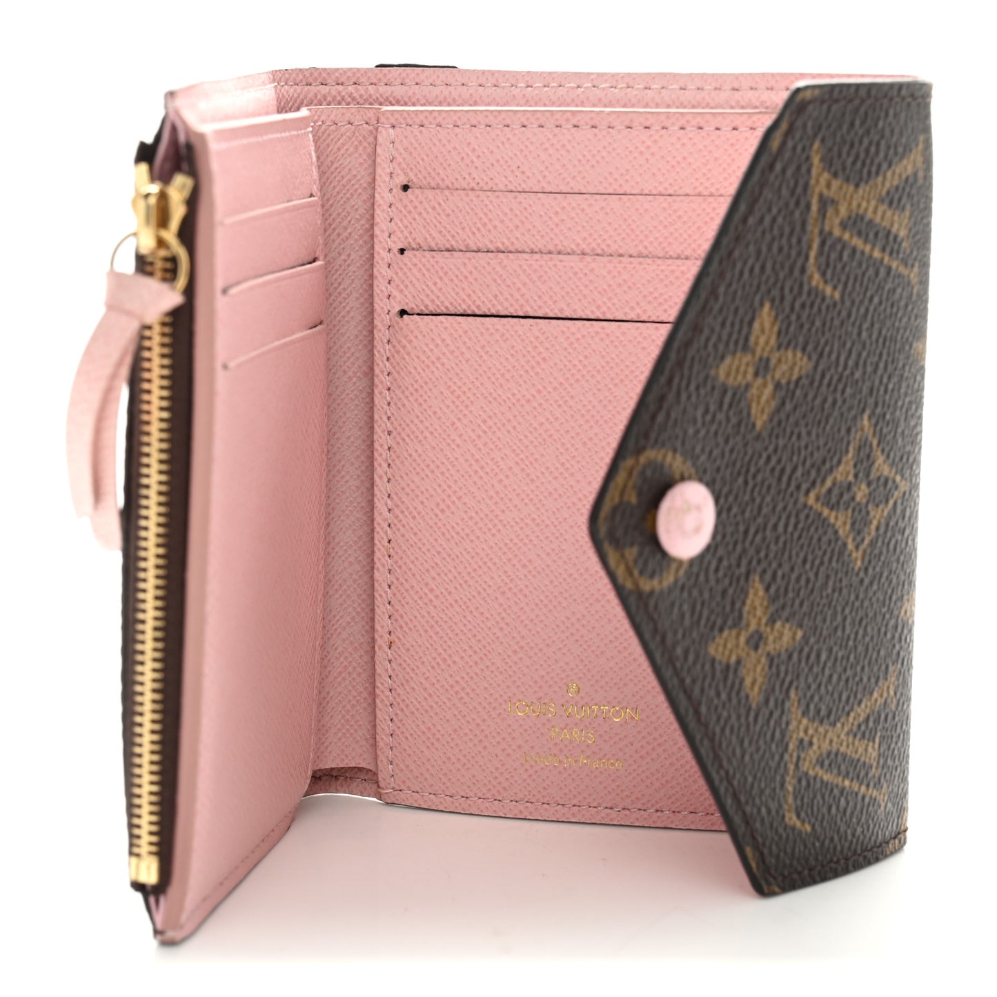Monogram Victorine Wallet Rose Ballerine
