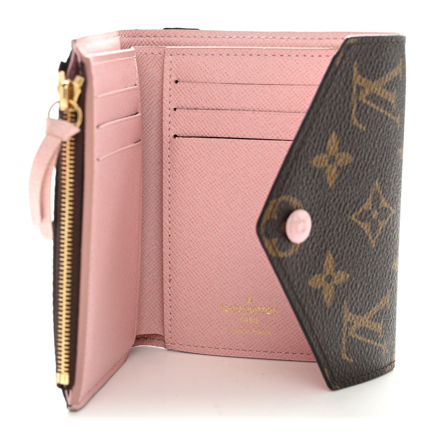Louis Vuitton Monogram Victorine Wallet Rose Ballerine 6 of 9