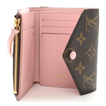 Louis Vuitton Monogram Victorine Wallet Rose Ballerine 6 of 9