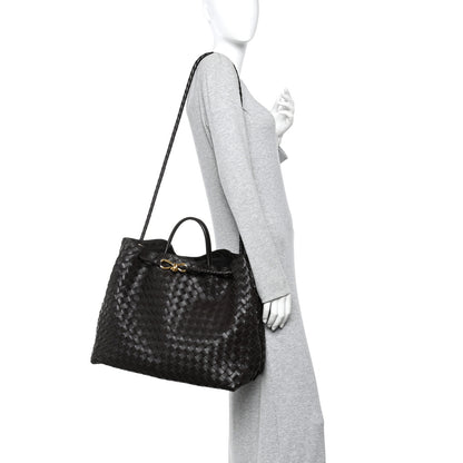 Bottega Veneta Nappa Intrecciato Large Andiamo Shoulder Bag Fondant 2 of 9