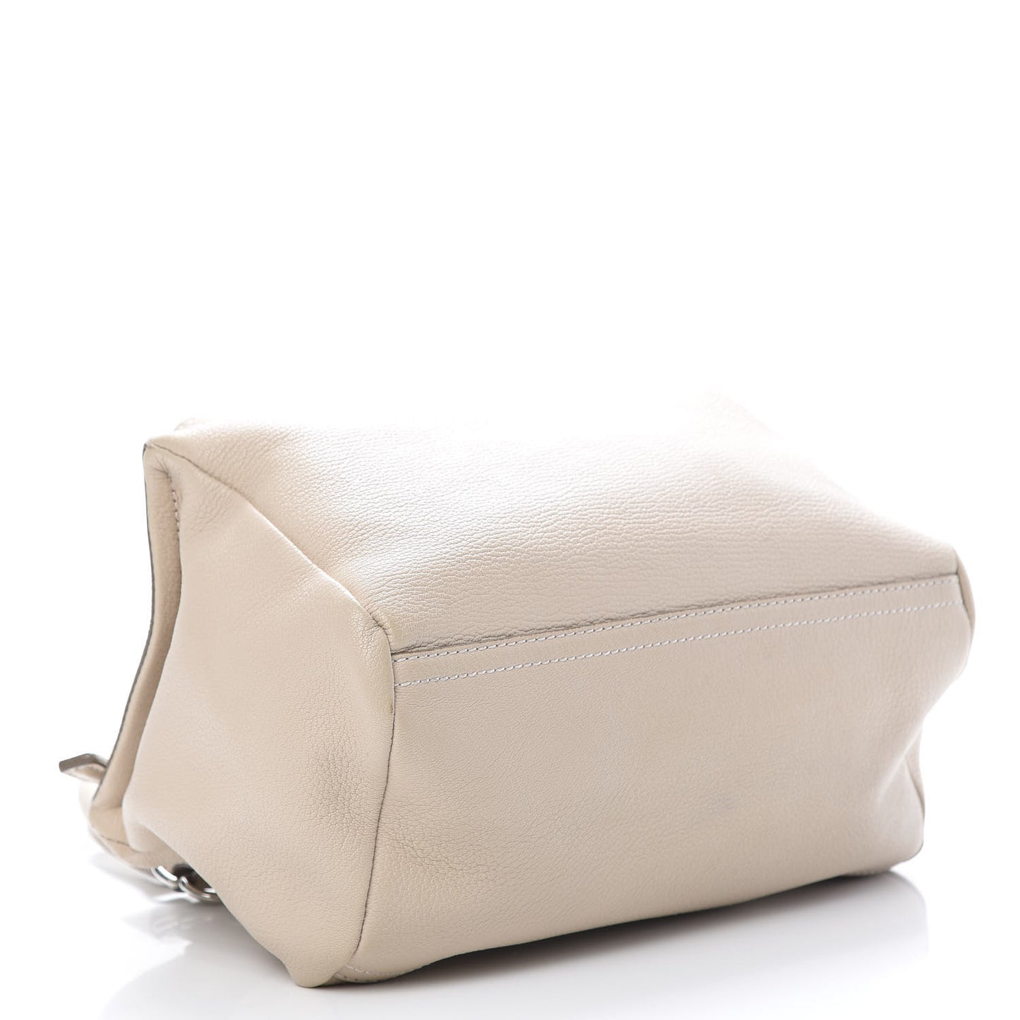 Sugar Goatskin Small Pandora Beige Buff